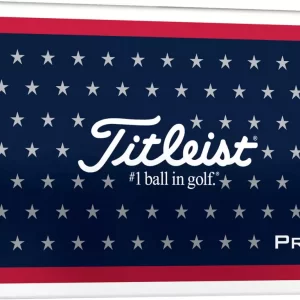 Titleist 2021 Pro V1 US Flag Golf Balls – 6 Pack