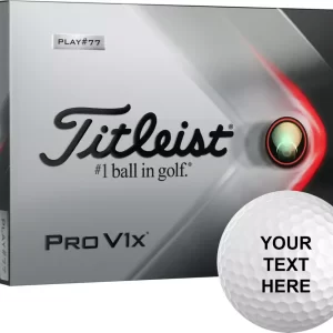 Titleist 2021 Pro V1x Double Number Personalized Golf Balls